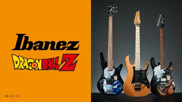 IBANEZ × DRAGON BALL Z: Khi guitar gặp thế giới Bảy viên ngọc rồng!